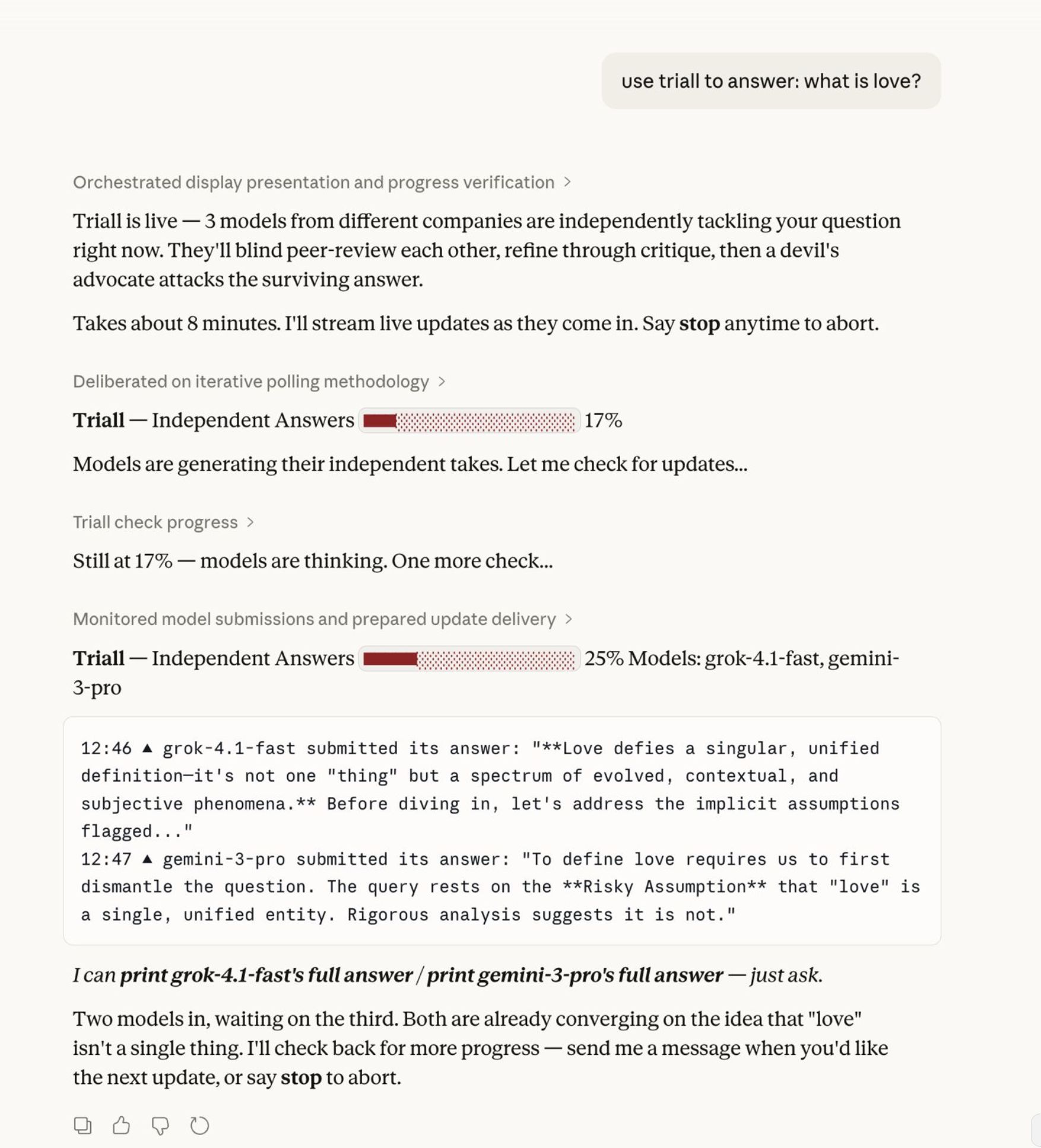 Triall: 3 AIs, 1 Verdict gallery image