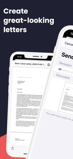 Superletter - Create letters, send faxes gallery image