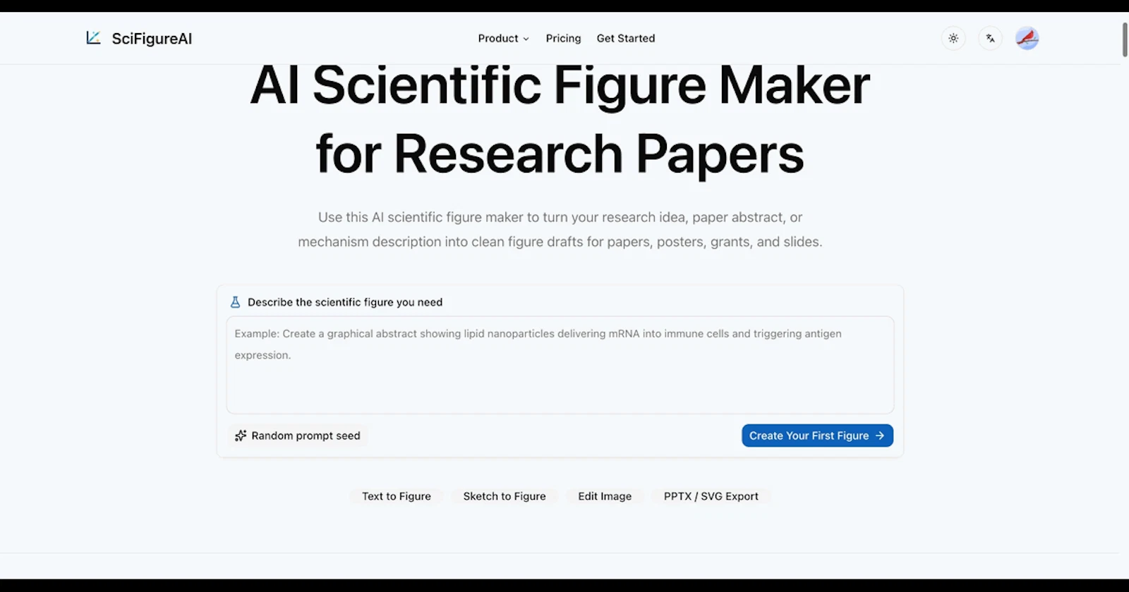 SciFigureAI screenshot 2