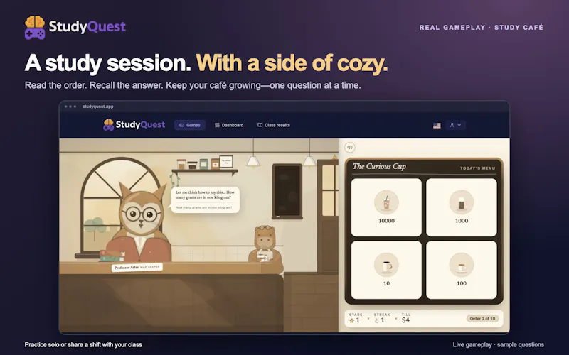 StudyQuest screenshot 6