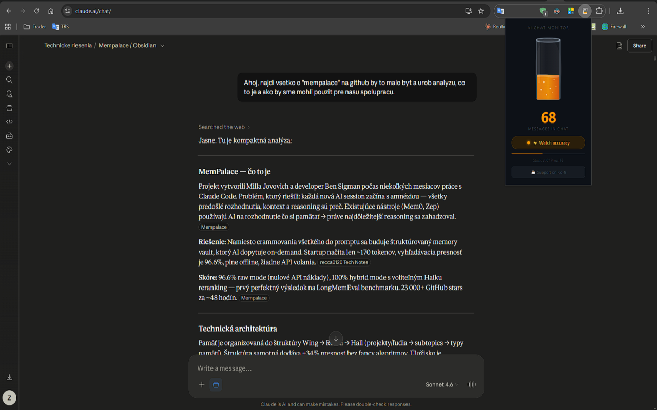 AI Chat Context Monitor gallery image