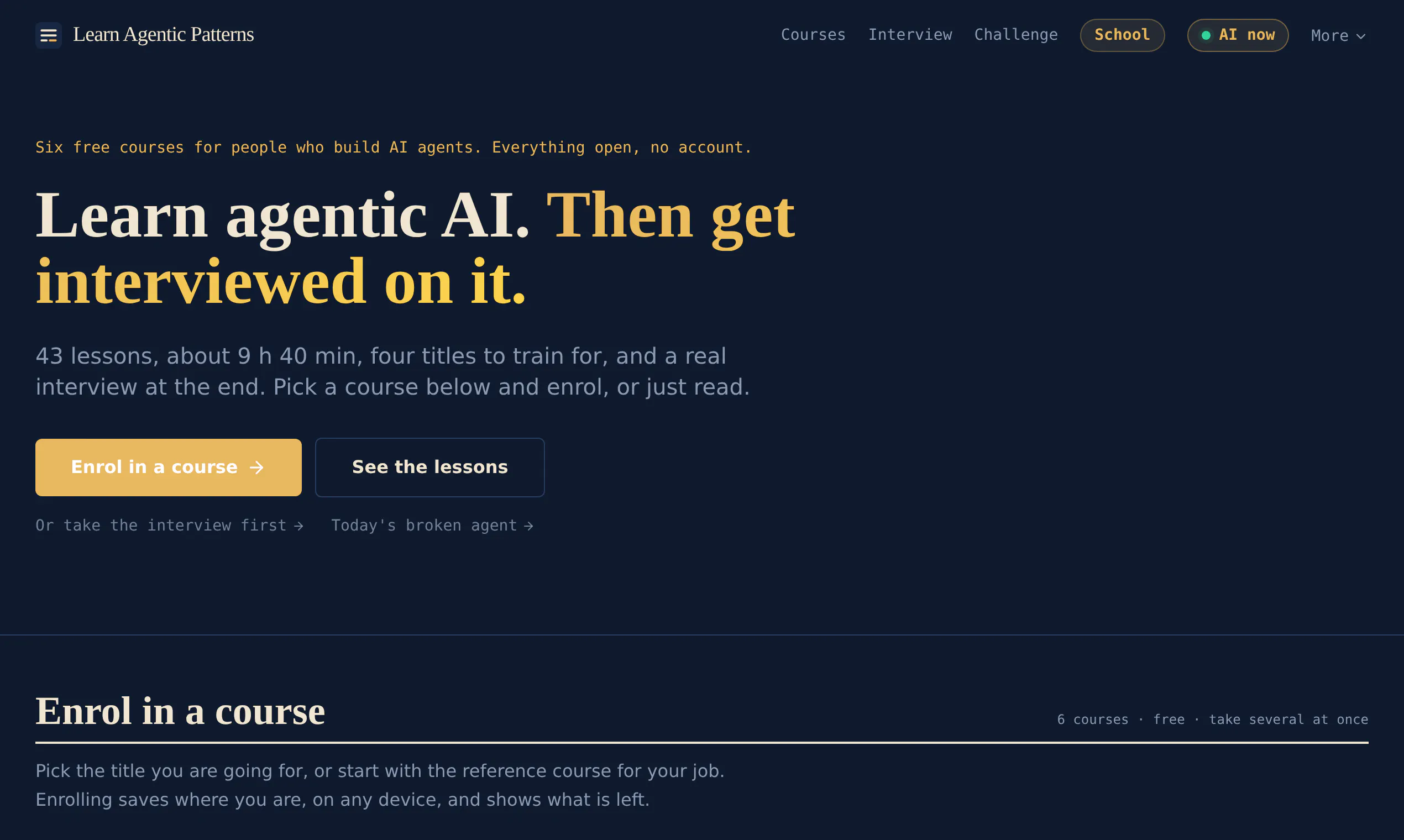 Learn Agentic Patterns 2.0 gallery image
