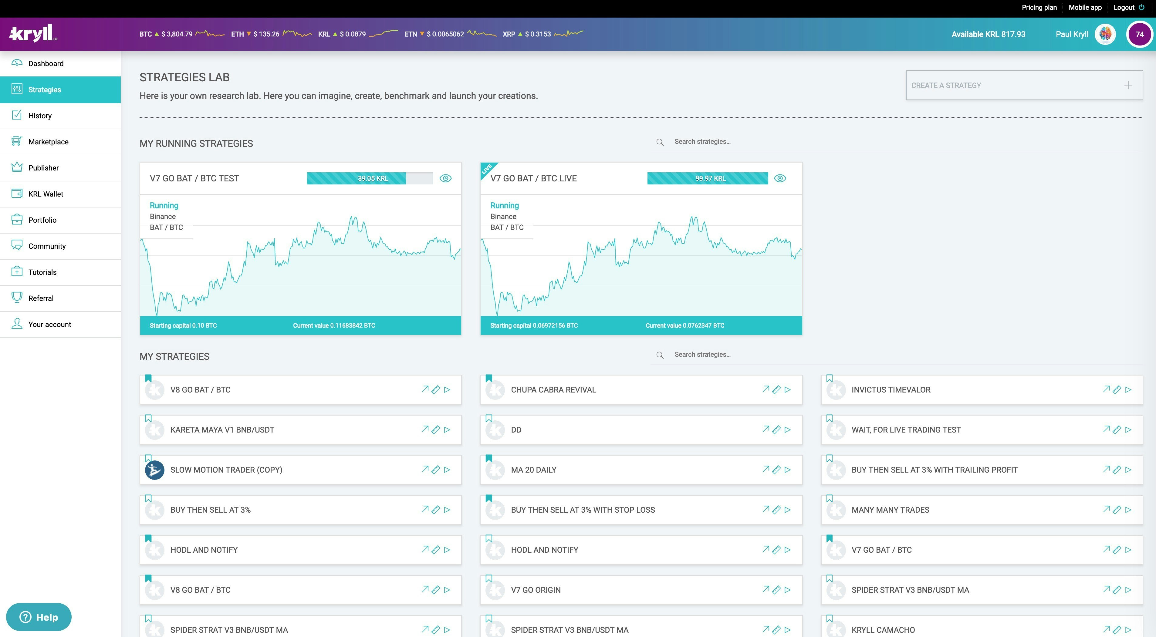 Kryll.io gallery image