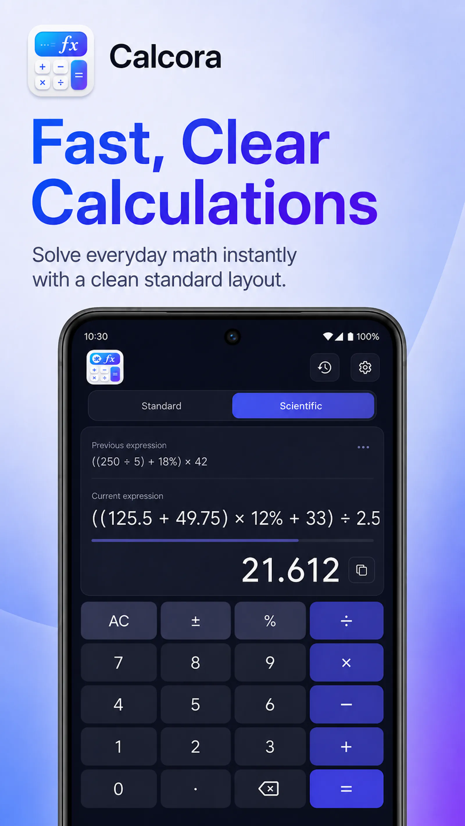 Scientific Calculator :Calcora screenshot 9