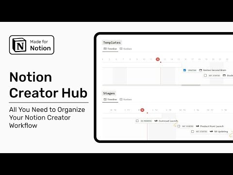 Notion Creator Hub gallery image