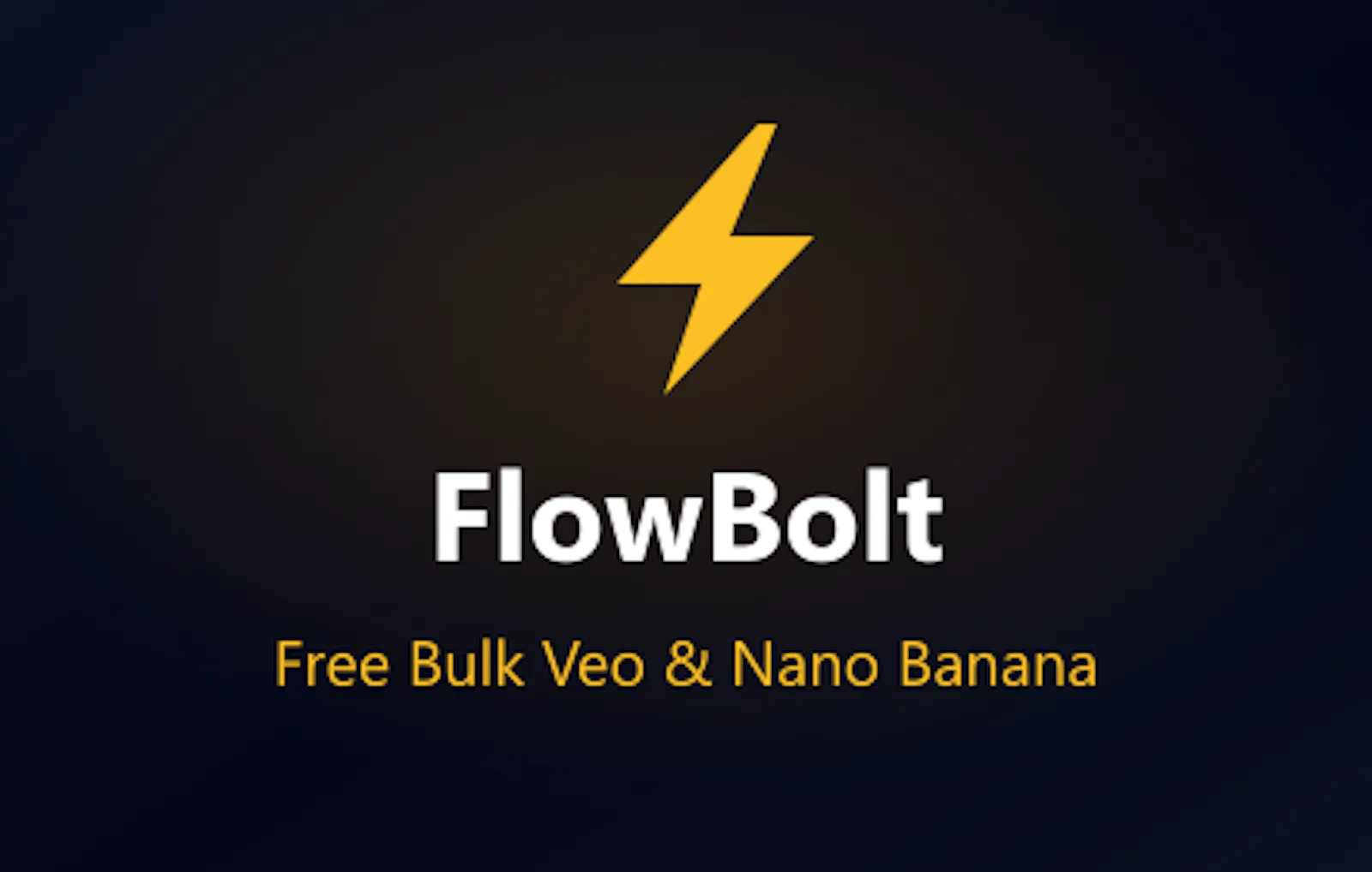 FlowBolt — Free Bulk Veo & Nano Banana screenshot 1