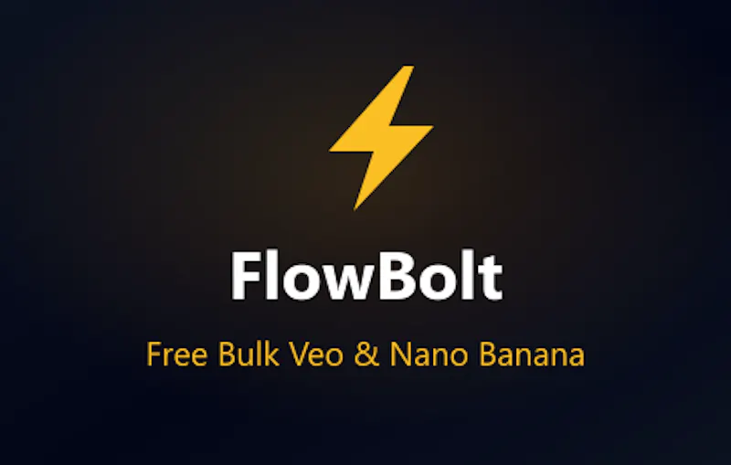 FlowBolt — Free Bulk Veo & Nano Banana screenshot 1