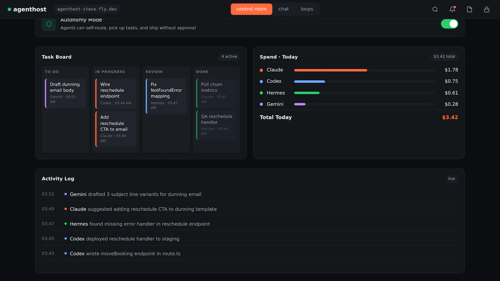 AgentHost screenshot 4