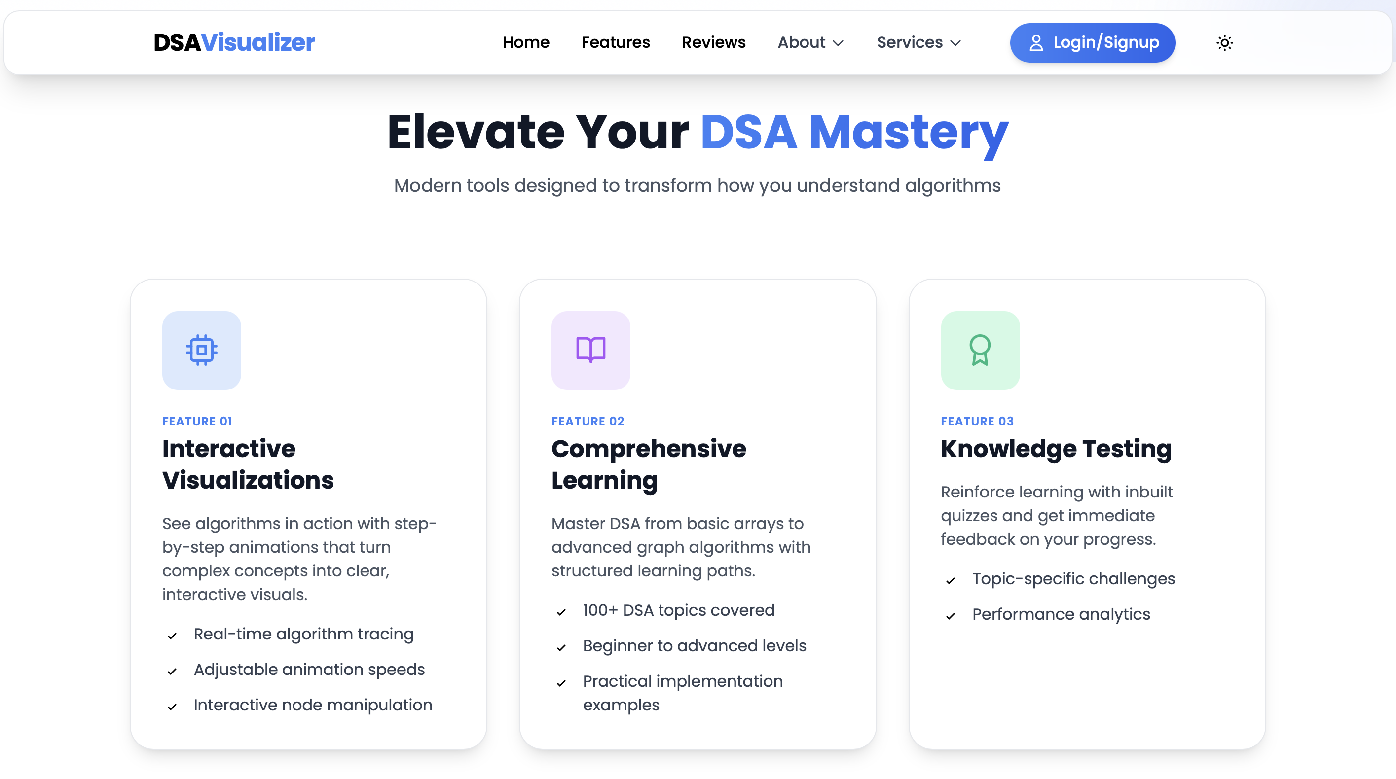 Mídia 2 de Visualizador DSA - Visualize e aprenda DSA da maneira inteligente