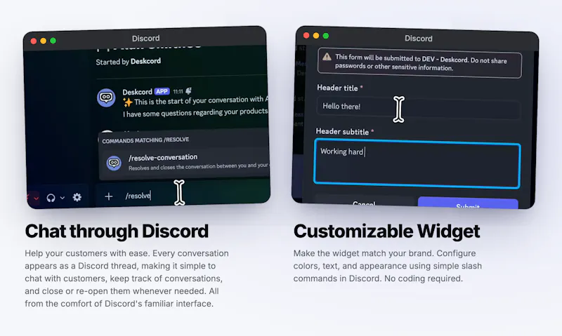 Deskcord.chat screenshot 3