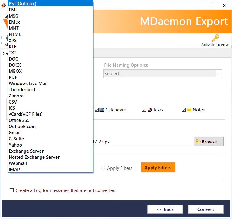 CubexSoft MDaemon Converter gallery image