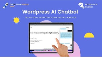 La interfaz del plugin de WordPress muestra la integración del chatbot de inteligencia artificial para mejorar la interacción con el usuario.