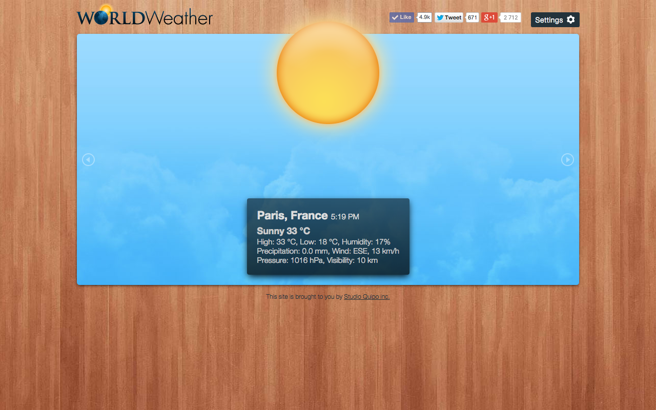 World Weather gallery image