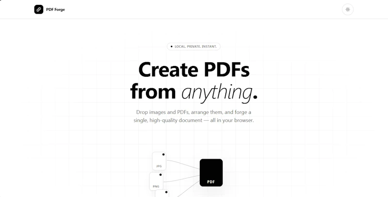 PDF Forge screenshot 1