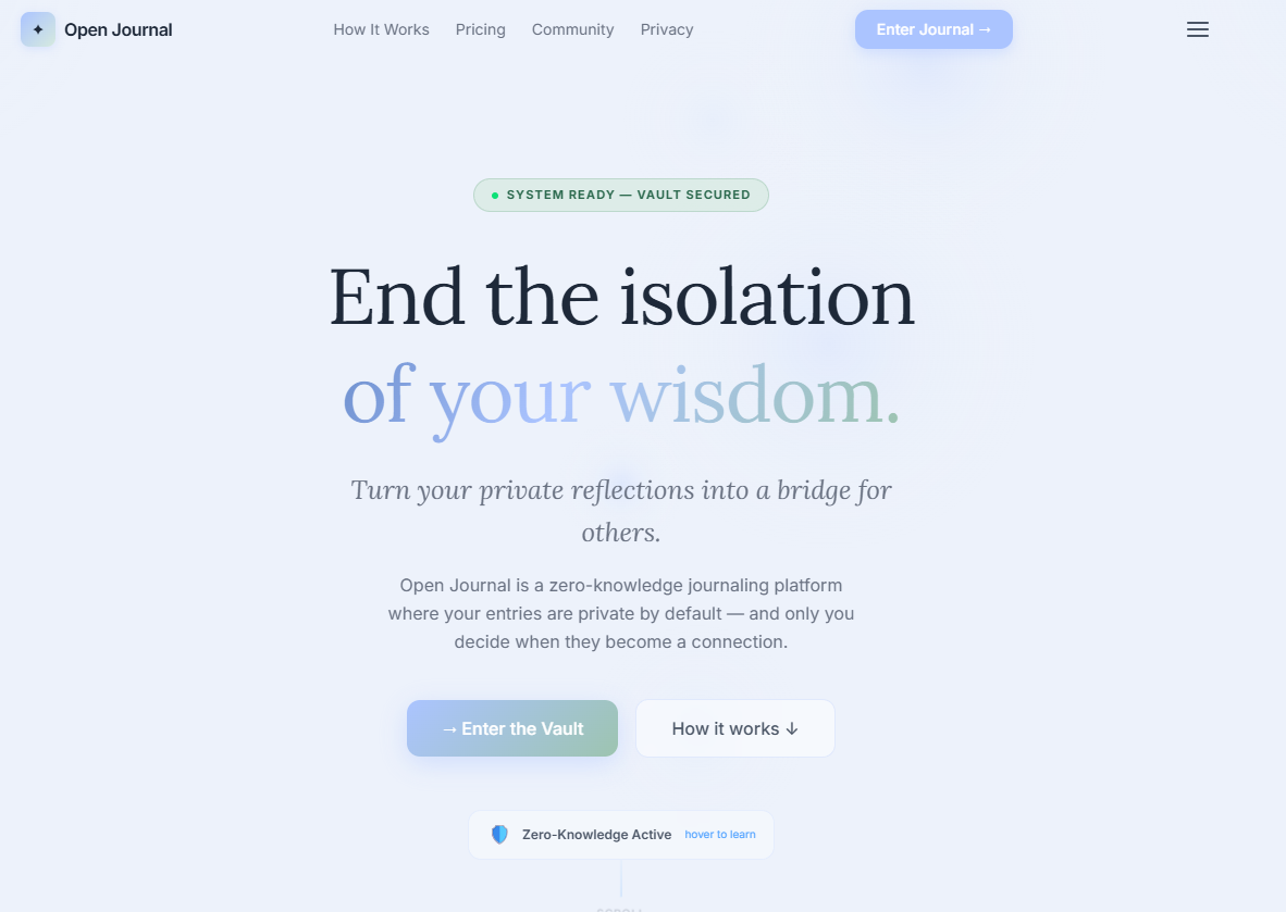 Open Journal — Reflect. Connect. Grow. gallery image
