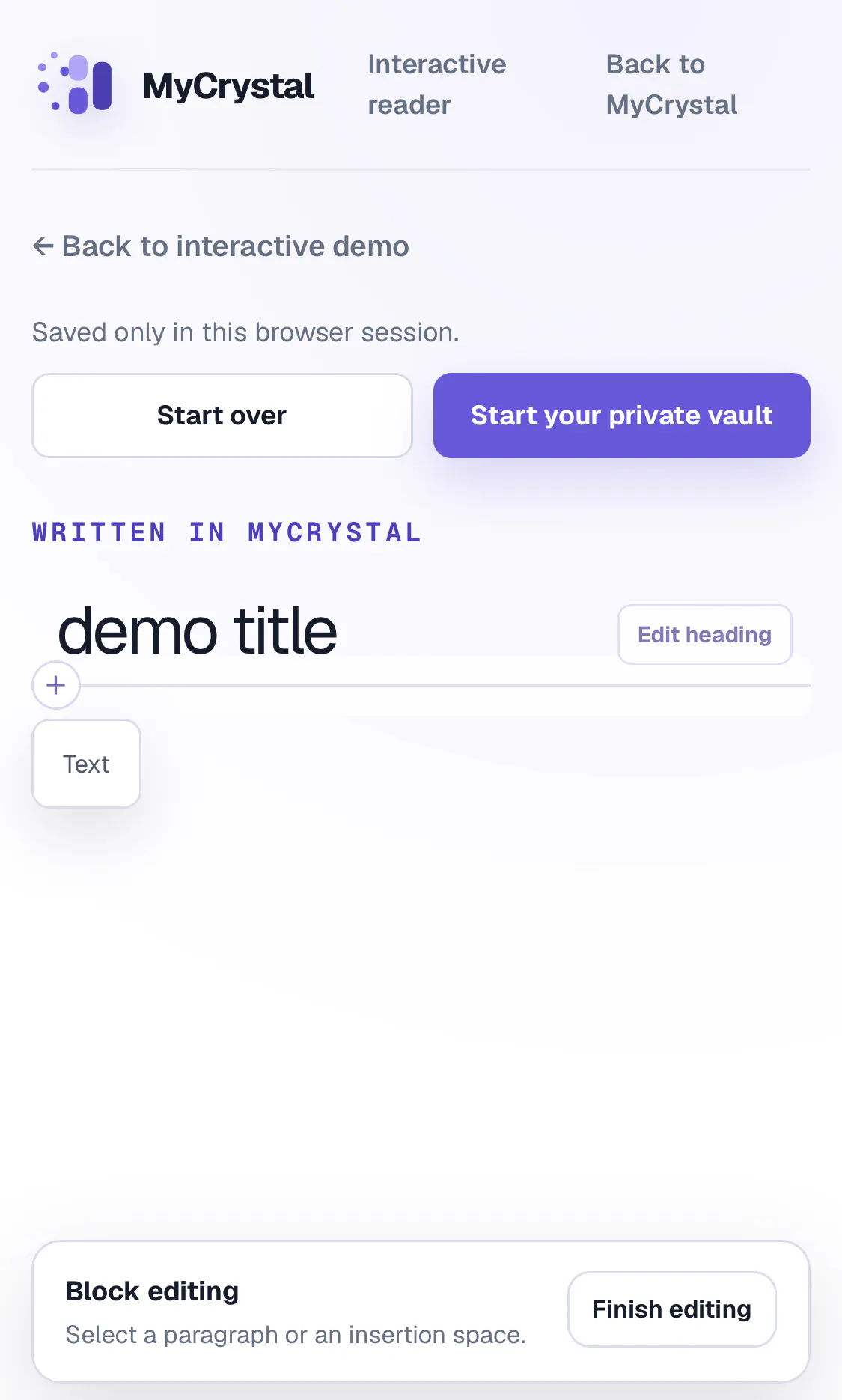 MyCrystal — X posts and web to Markdown gallery image