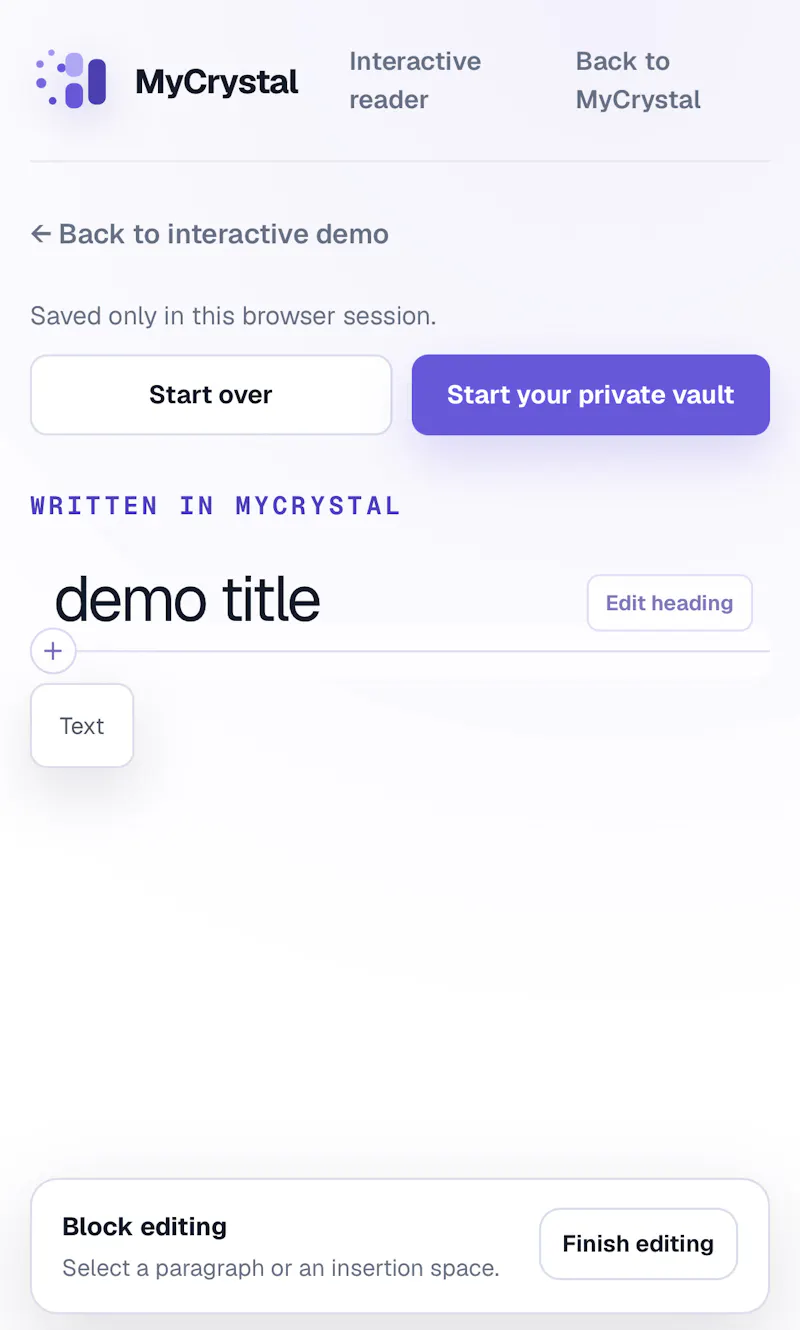 MyCrystal — X posts and web to Markdown screenshot 7