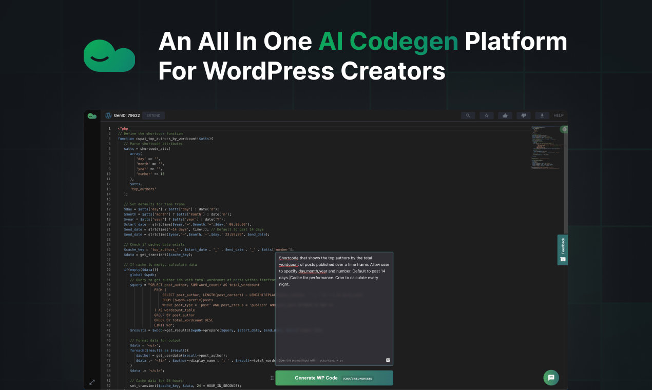 CodeWP AI - Product Information, Latest Updates, And Reviews 2024 ...