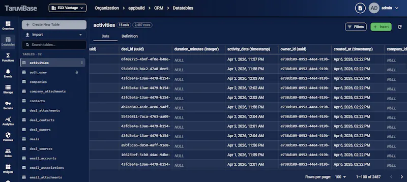 TaruviBase screenshot 4