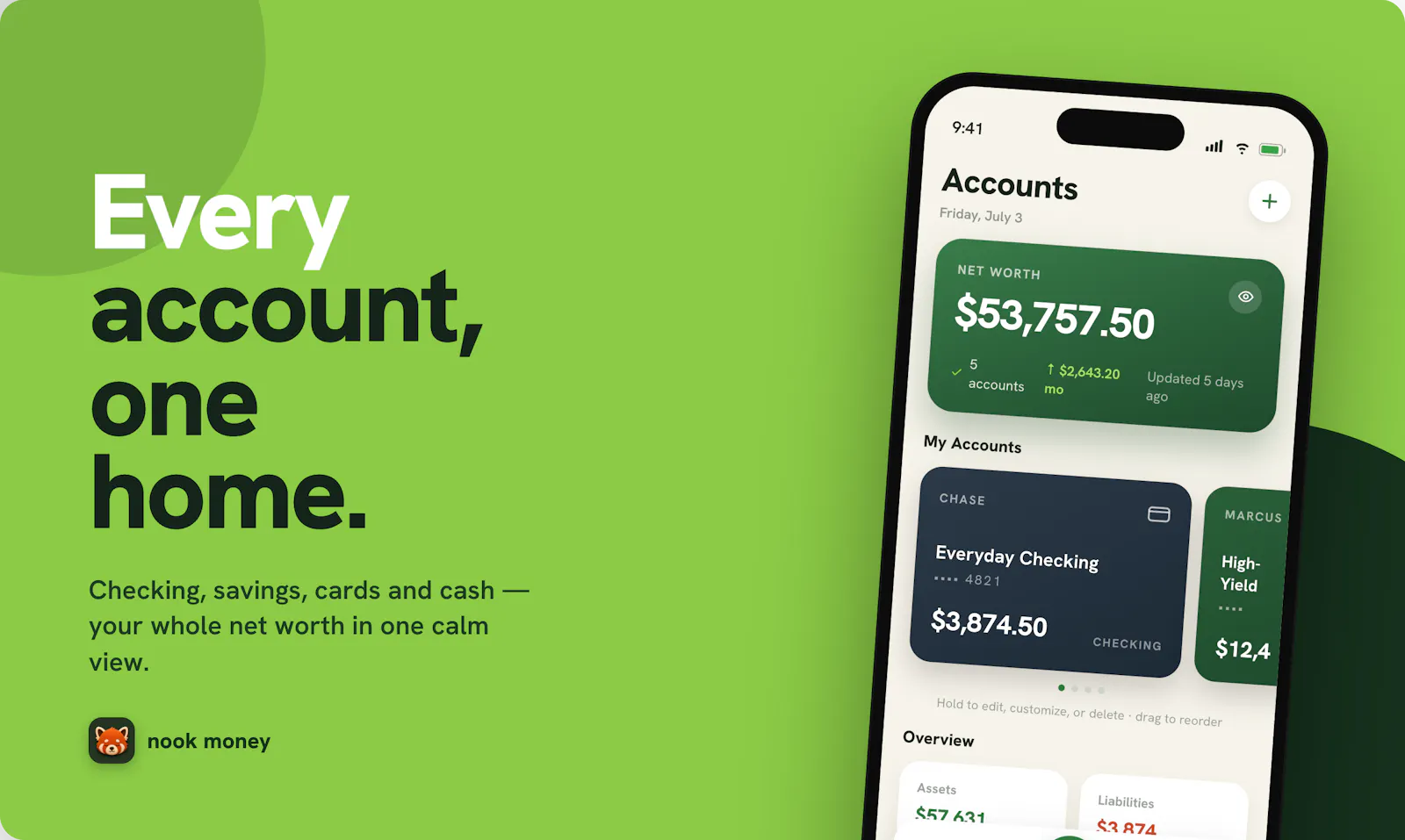 NookMoney — Calm your finances screenshot 6