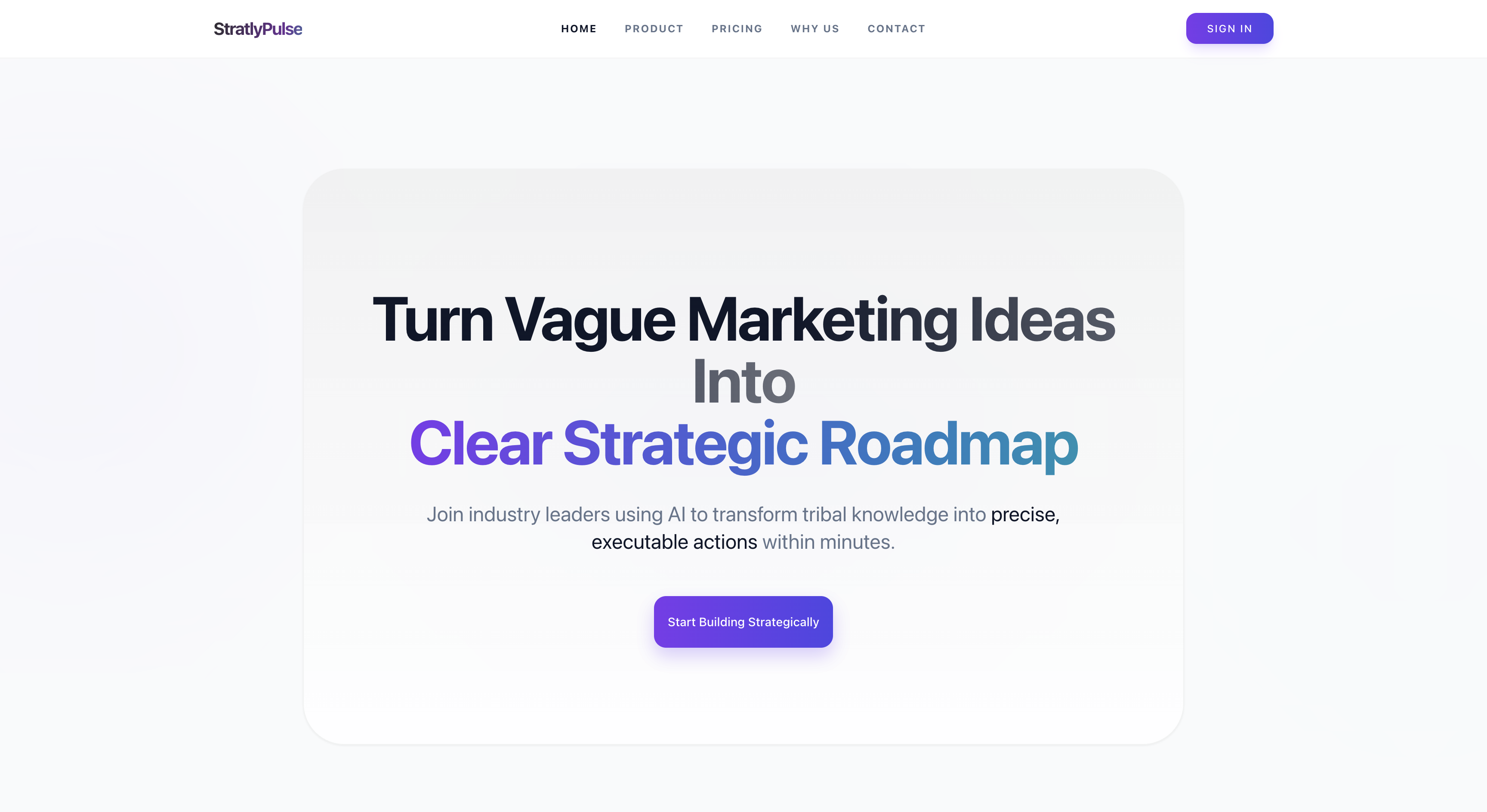 StratlyPulse gallery image