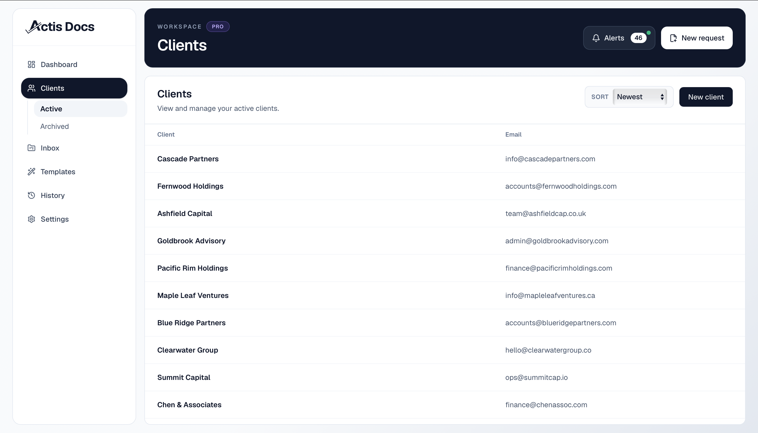 Actis Docs gallery image