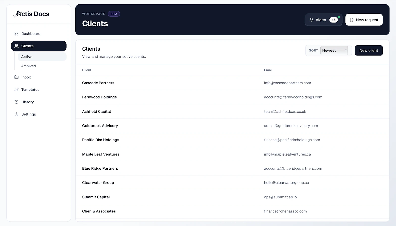 Actis Docs screenshot 4