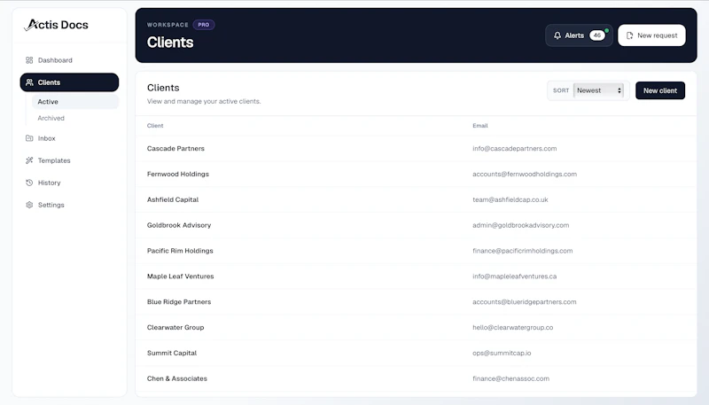 Actis Docs screenshot 4