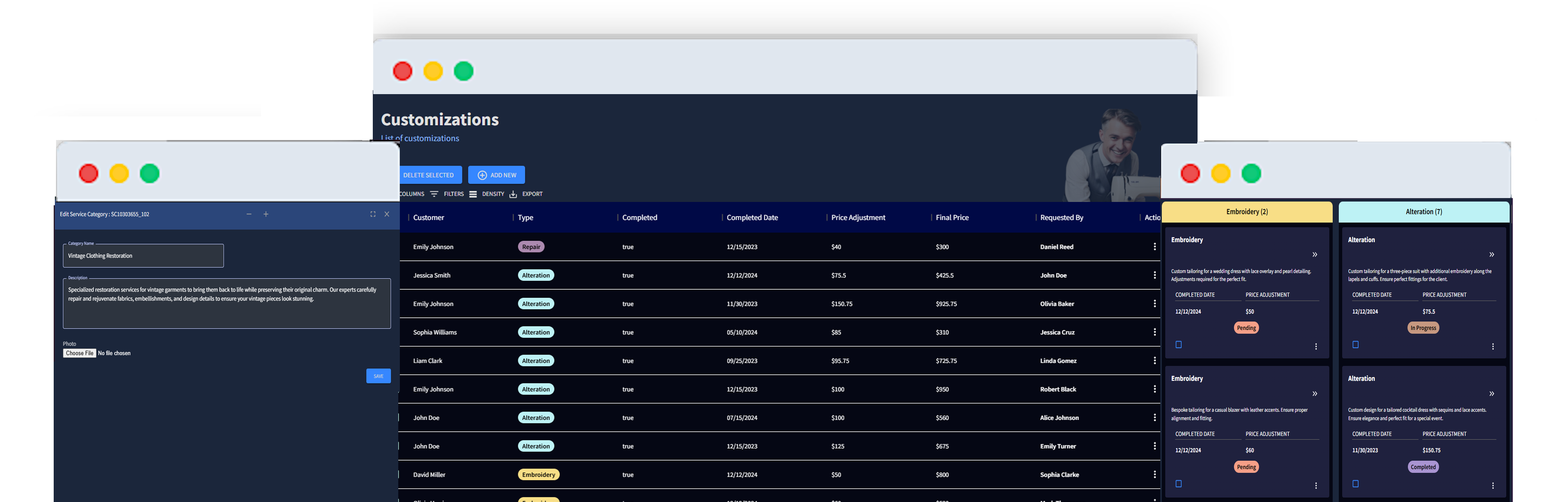 GoTailo® - Main product screenshot demonstrating key features and user interface