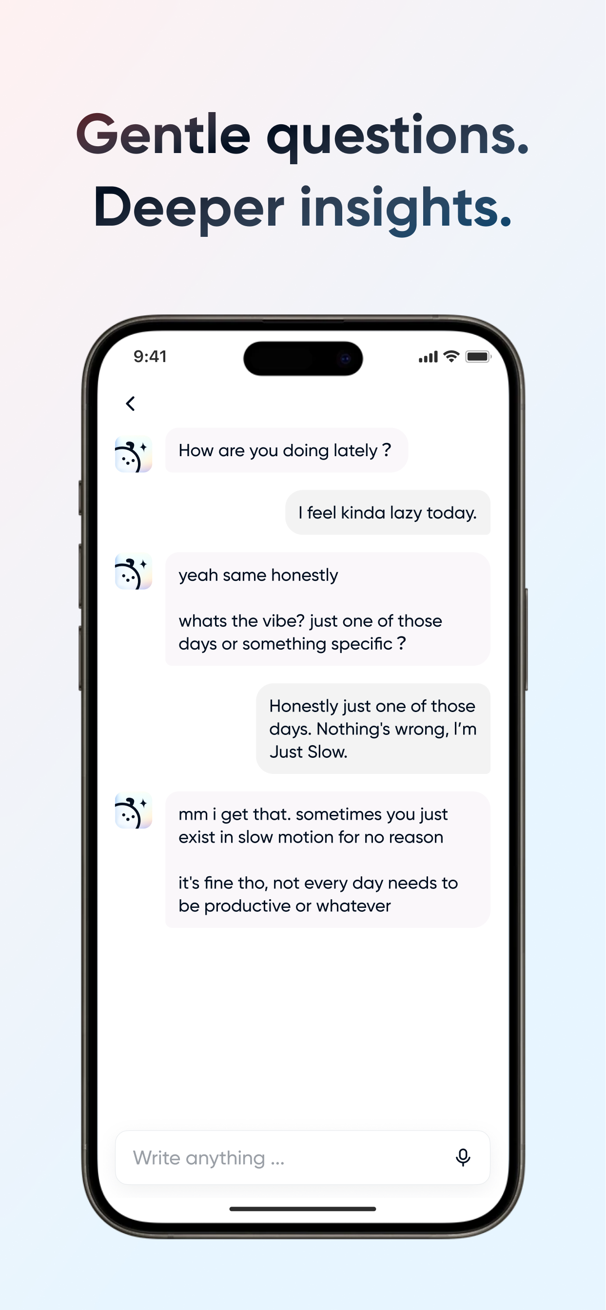 Shiro - AI Journal - Screenshot 3 showing product features and functionality
