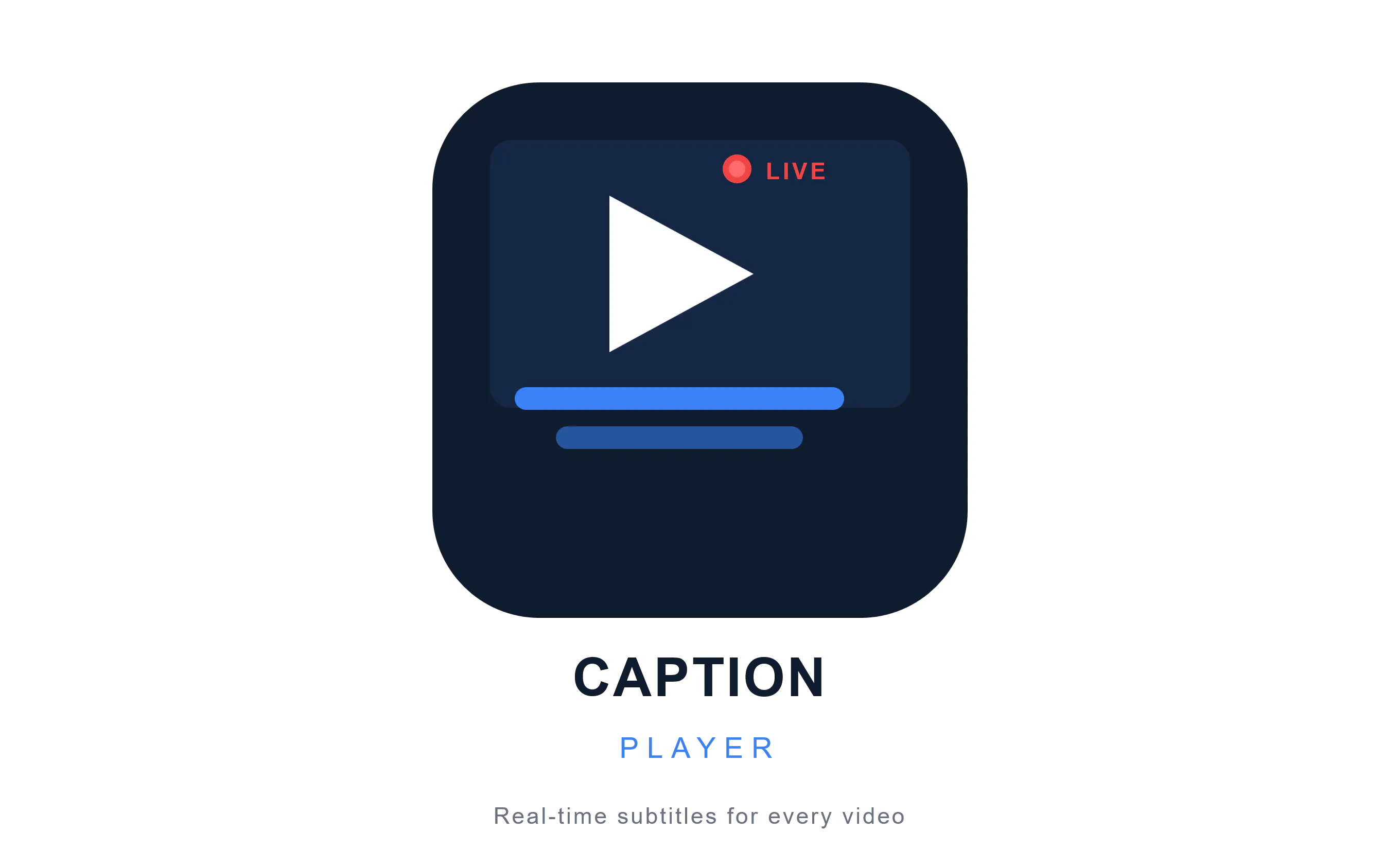 Live Caption Player logo
