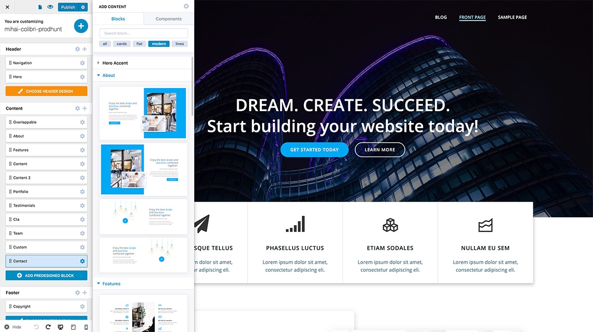 Colibri WP gallery image