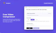 Free Video Compressor - By VdoCipher