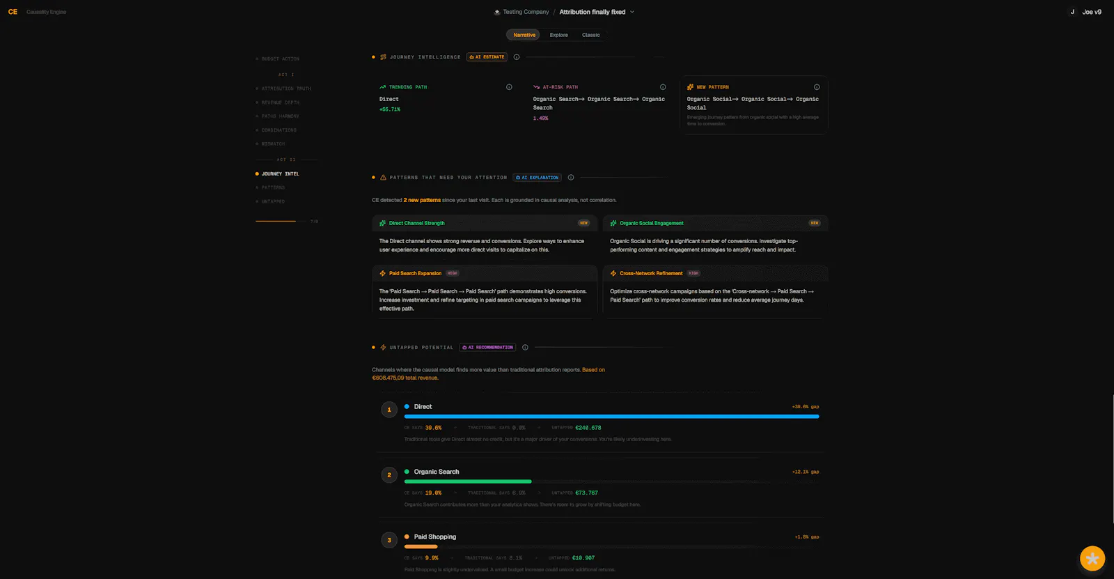 Causality Engine screenshot 4
