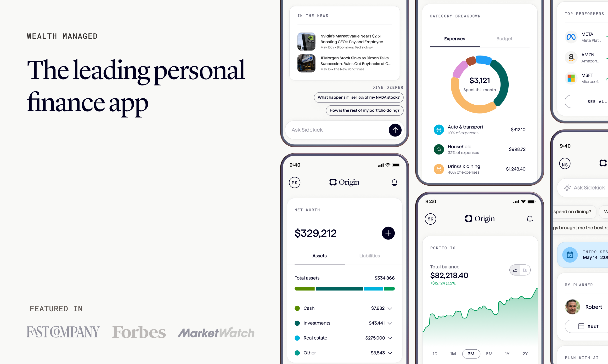 startuptile Origin-The #1 app to invest get advice & track spend.