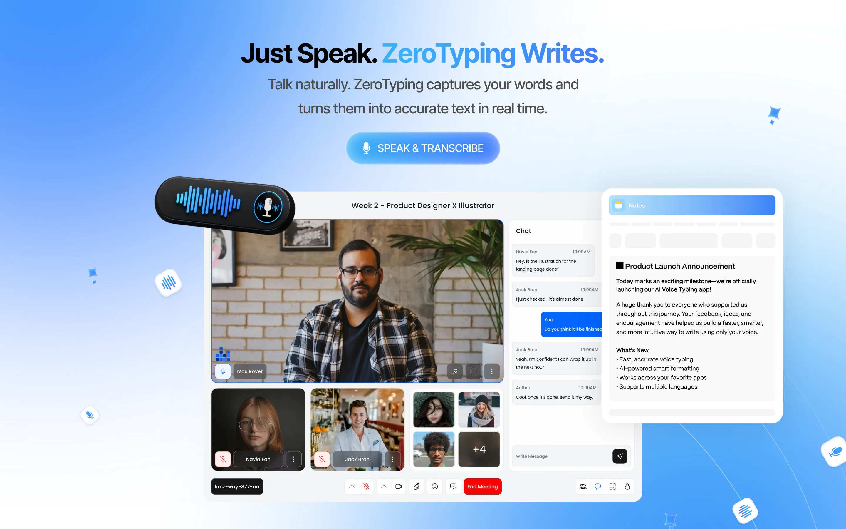 Zero typing  gallery image