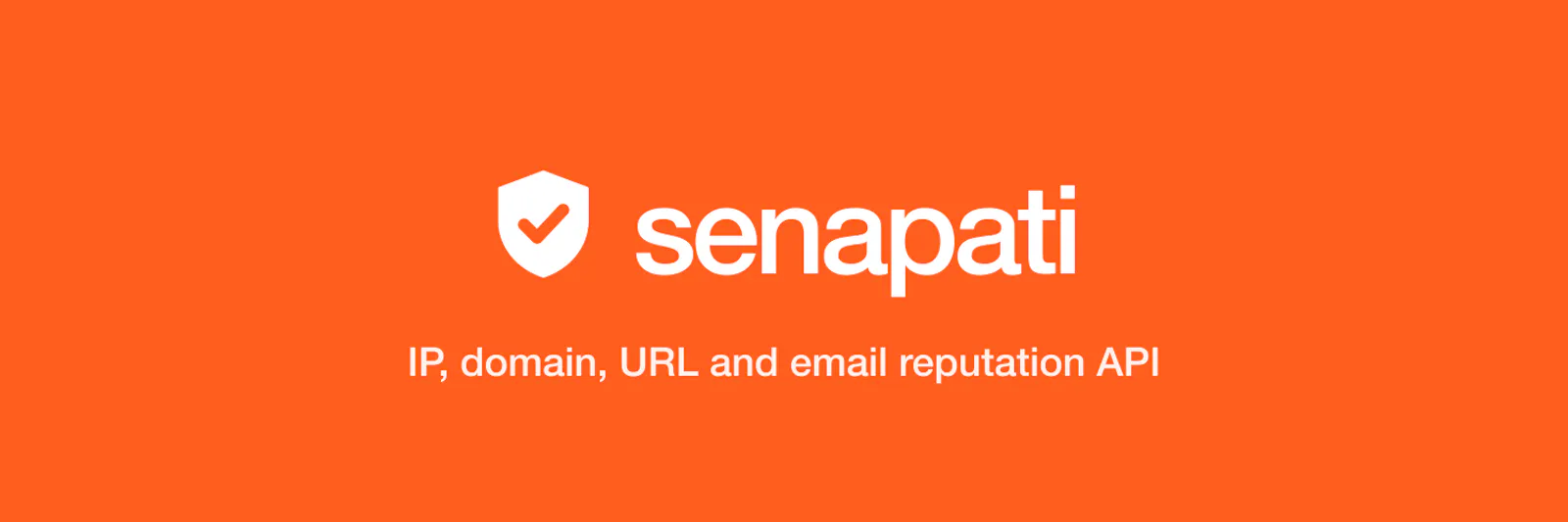 Senapati · Threat Intelligence API screenshot 1