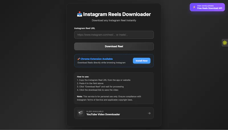 Instagram Reels Downloader screenshot 2