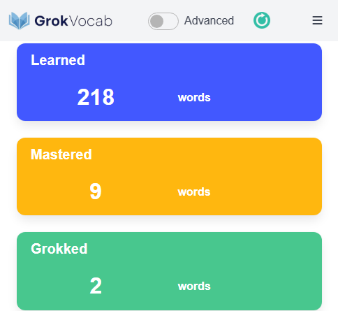 grokvocab - Ditch Flashcardsเรียนรู้คำศัพท์ตามธรรมชาติ media 5