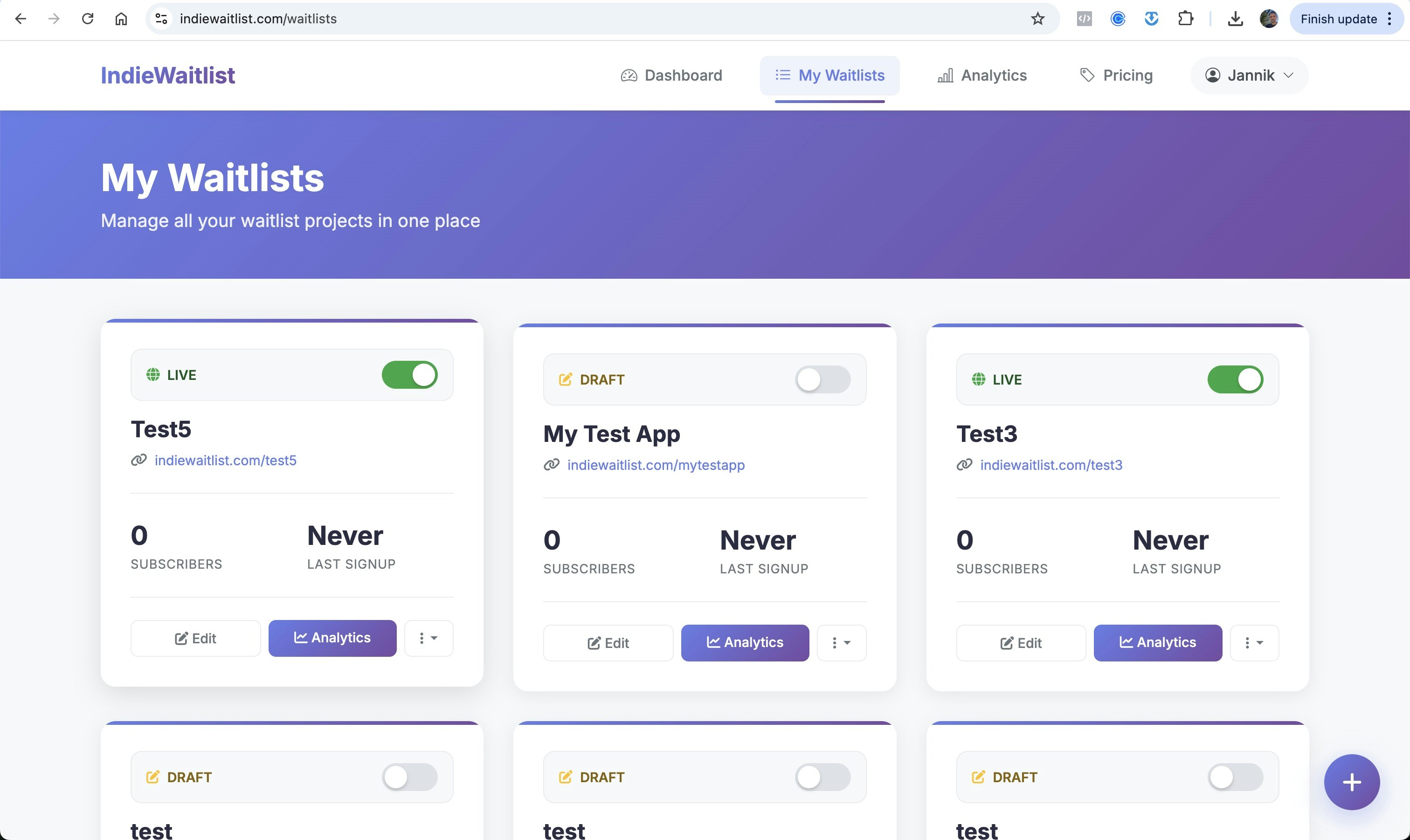 IndieWaitlist gallery image