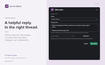 Jev for Slack gallery image
