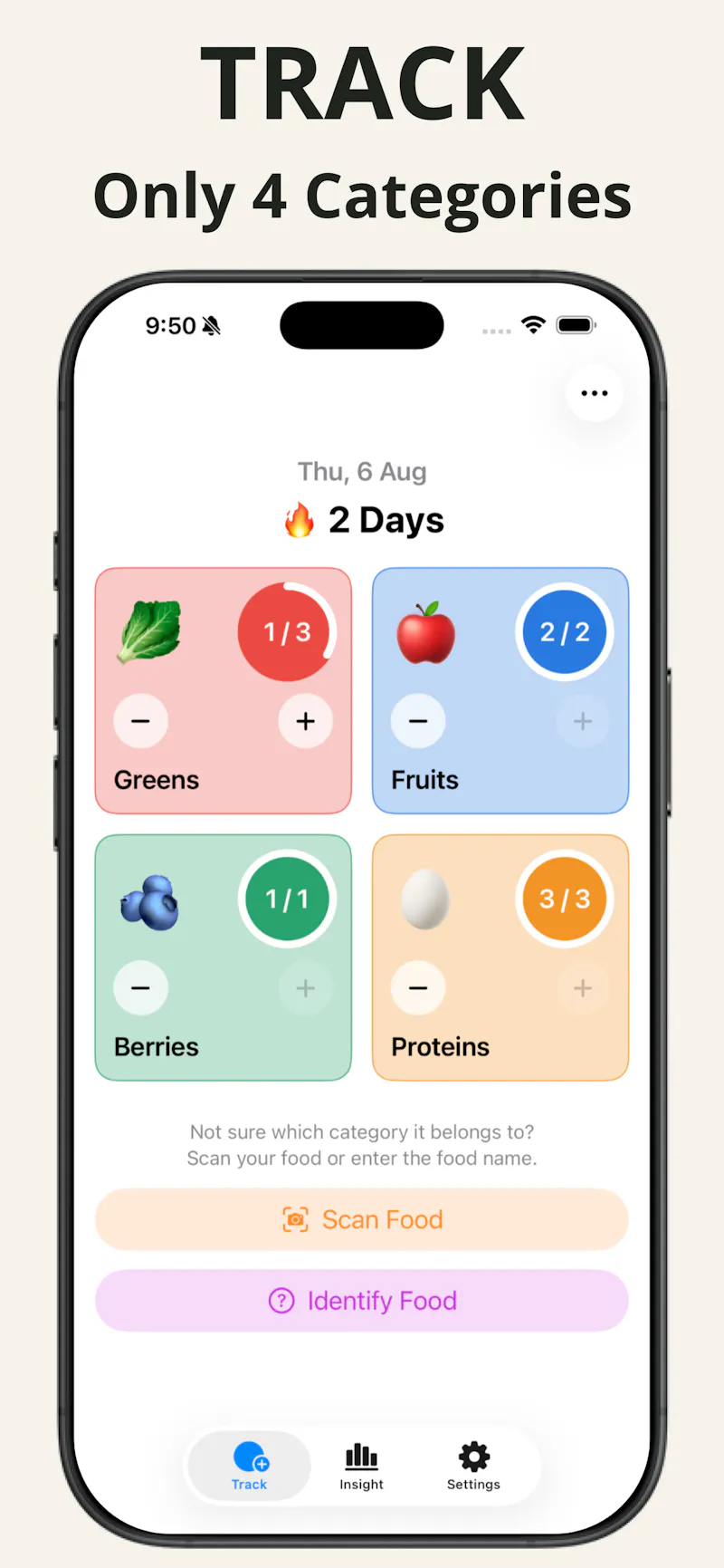 Bite4: Health Food Tracker screenshot 2