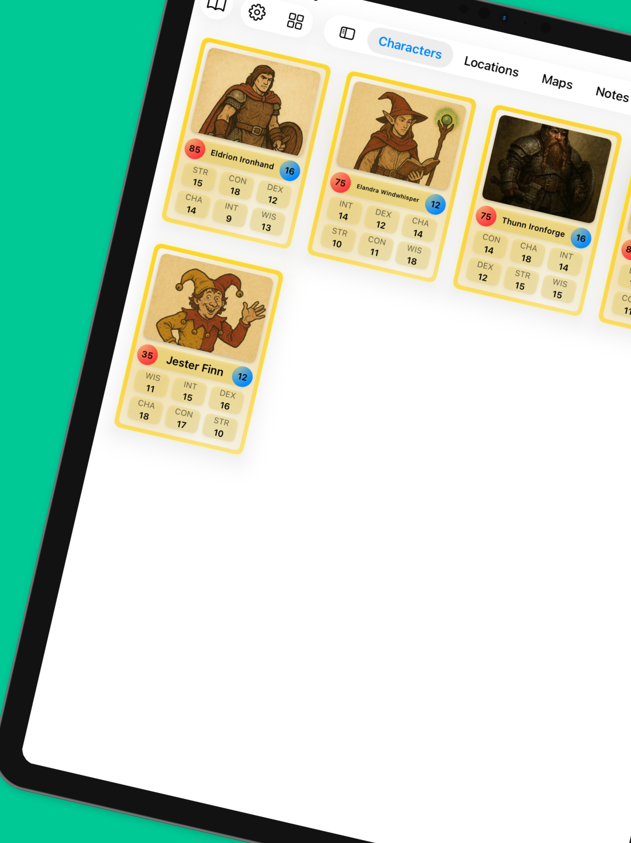 Sage RPG - Manage your TTRPG games and tools on all Apple Platforms medya 10