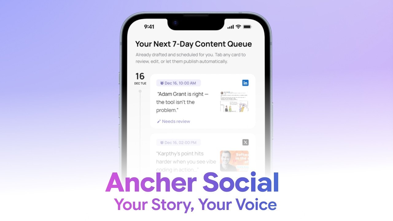 Ancher Social gallery image