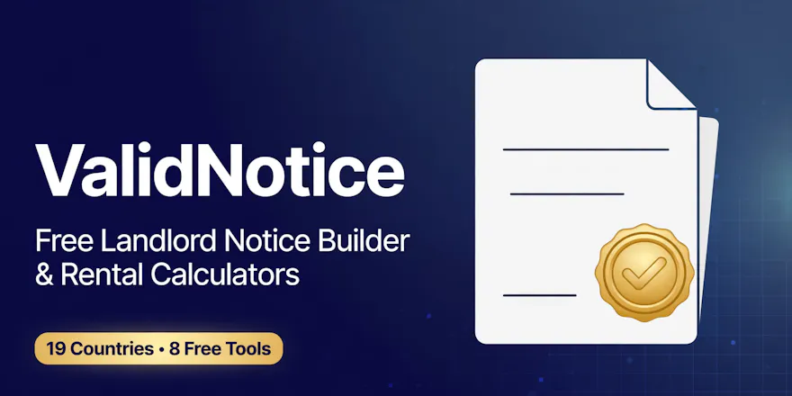 ValidNotice gallery image