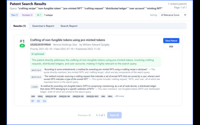 Patent Search Generator  gallery image