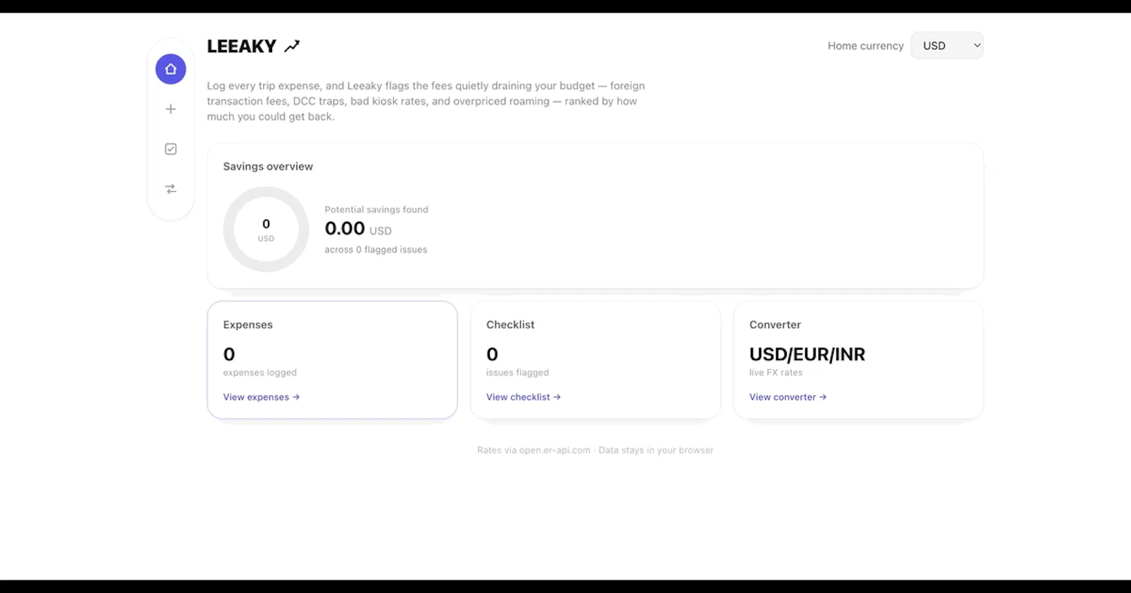 Leeaky screenshot 1