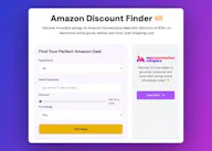 Amazon Discount Finder