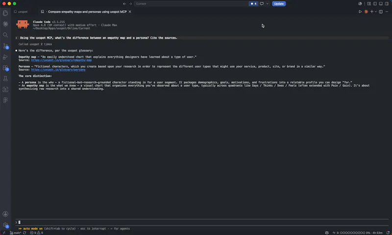 uxspot MCP Server screenshot 5