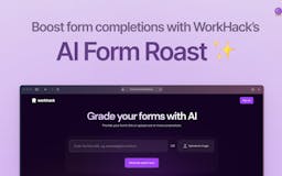 WorkHack AI Form Roast media 1